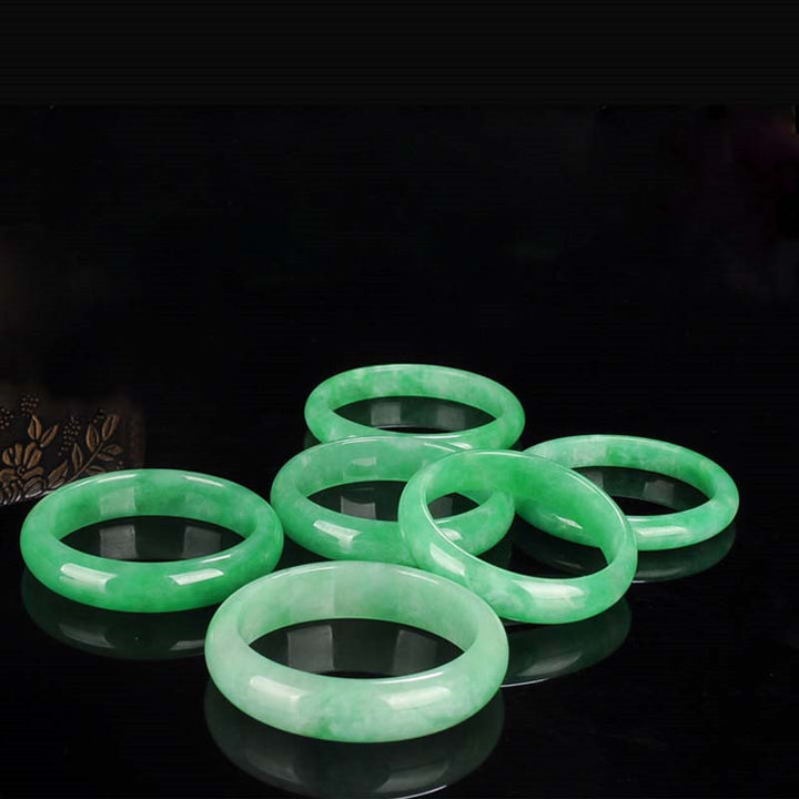 Buddha Stones Kwartsiet Jade Helende Overvloed Beschermende Bangle-armband - image 11