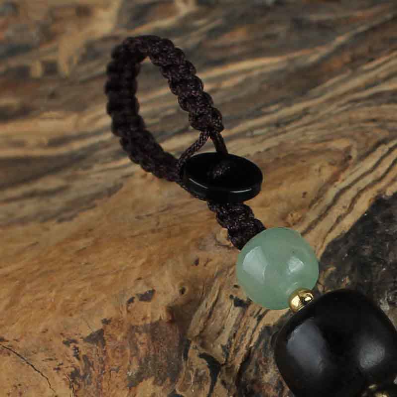 Buddha Stones PiXiu Jade Vredesgesp Sleutelhanger voor Overvloed en Rijkdom - image 10