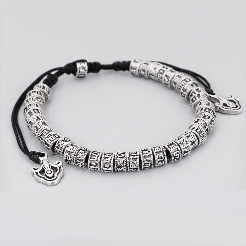 Buddha Stones Handgemaakte Tibetaanse Mantra Armband - image 2