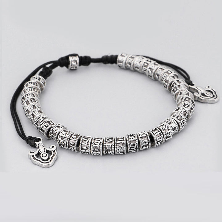 Buddha Stones Handgemaakte Tibetaanse Mantra Armband - image 2