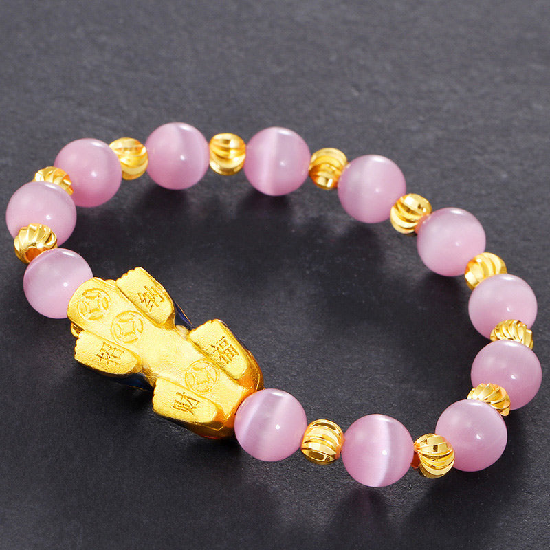 Buddha Stones PiXiu Cat Eye Armband - image 3