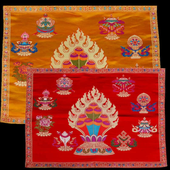 Gebedsaltaarmat, helende meditatie, mat met 8 gelukssymbolen - image 13