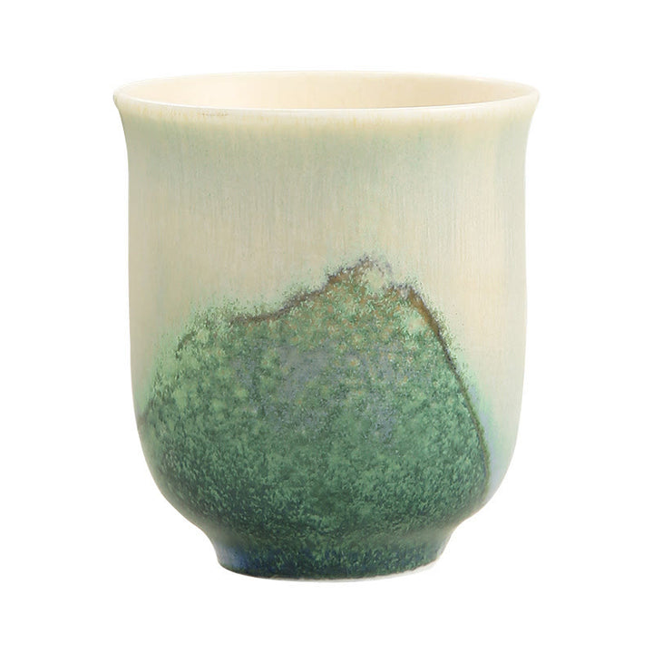 Buddha Stones Creatieve groene keramische theekopjes met Kung Fu-thema - image 8