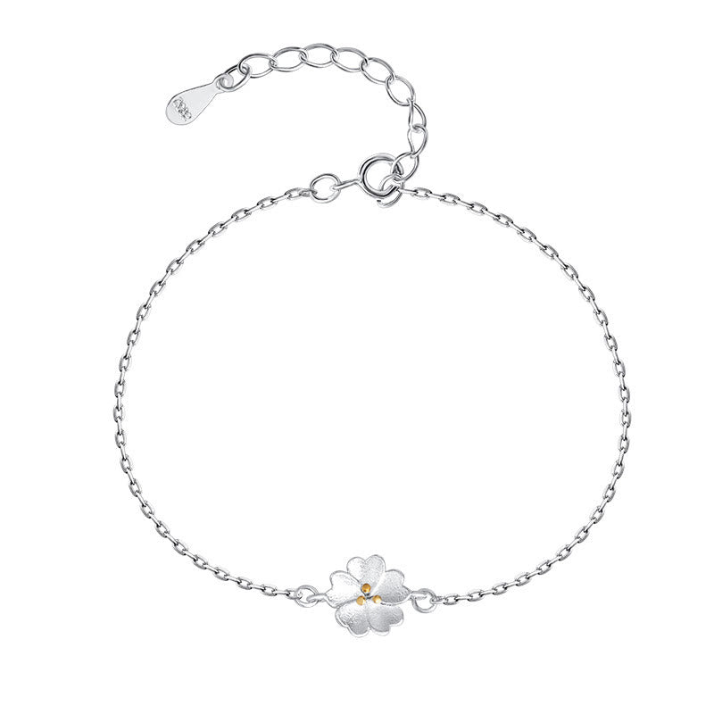 Buddha Stones Armband met kersenbloesemmotief van 925 sterling zilver - image 8