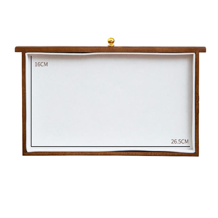 Buddha Stones Retro houten sieradendoos met drie lagen . - image 17