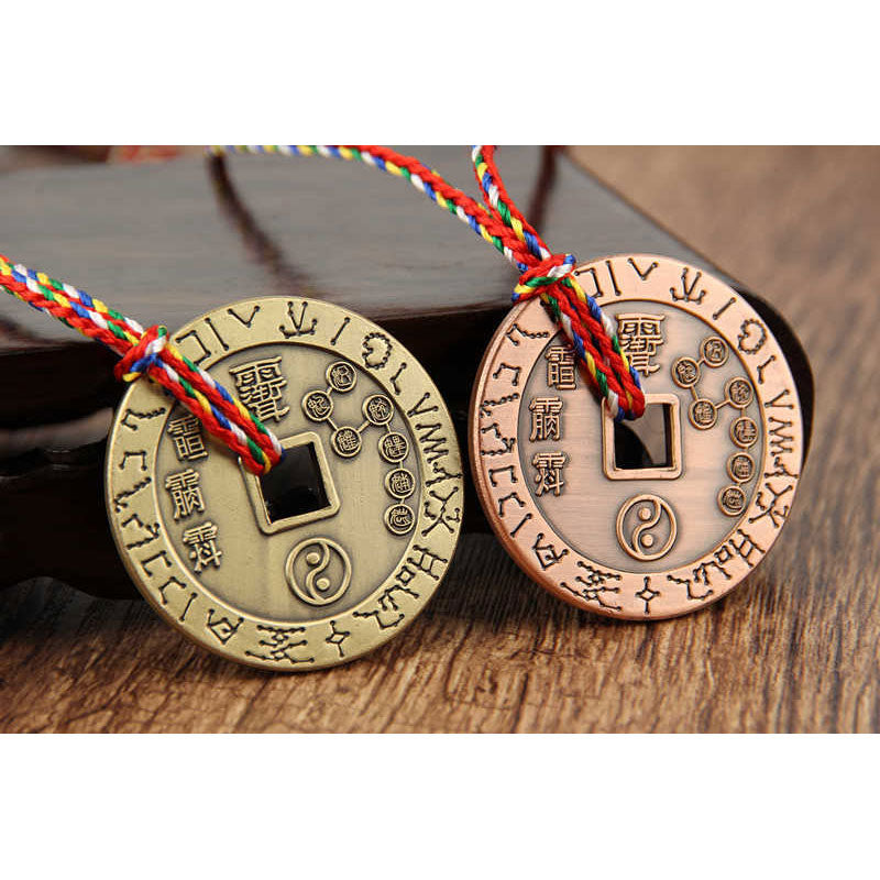 Buddha Stones Taoïstisch Yin Yang symbool beschermende hanger decoratie amulet - image 9