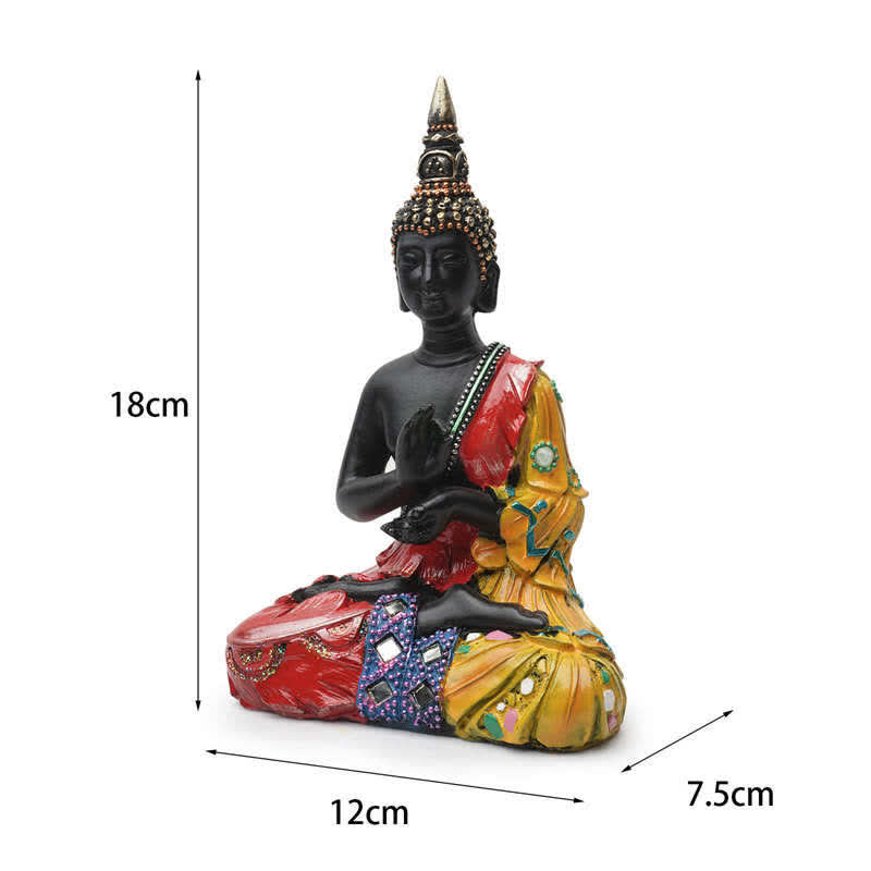 Buddha Stones Thaise Boeddha Sereniteit Harsbeeld Decoratie - image 15