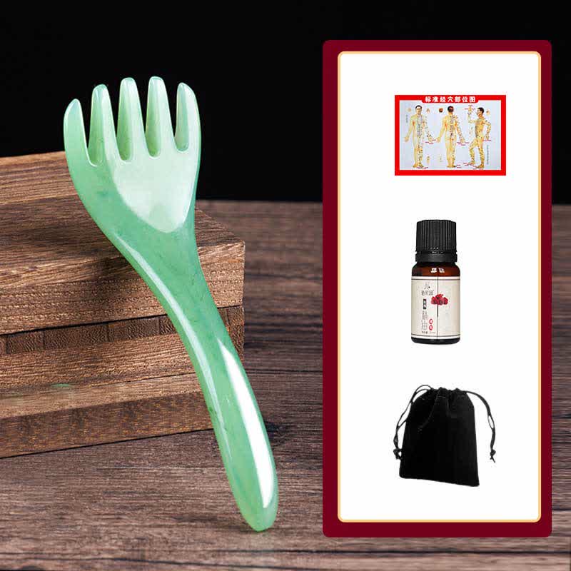 Hars Gua Sha Massage Kam Gereedschap Set - image 11