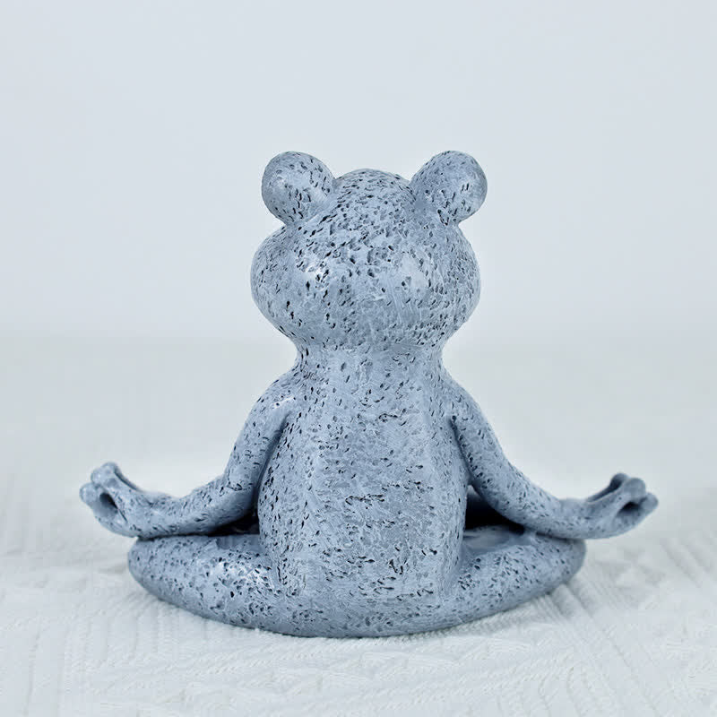 Buddha Stones Mediterende Zen Hond Kat Kikker Decoratie - image 14