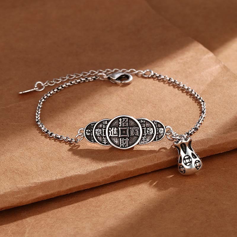 Buddha Stones Koperen munten geldzak rijkdom Armband - Geldzak voor koperen munten - image 0