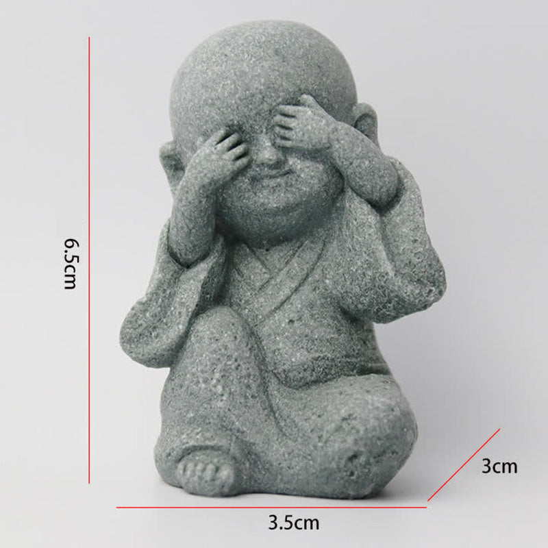Buddha Stones Meditatie, gebed, monnik, Boeddhabeeld, sereniteit, huisdecoratie - image 11