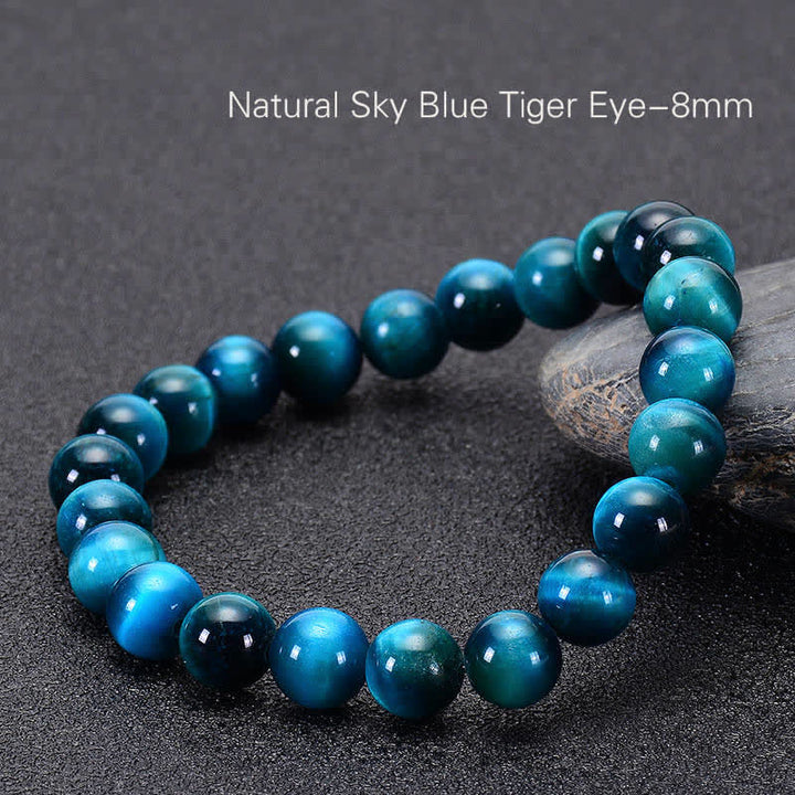 Buddha Stones Blauwe tijger Armband - image 3