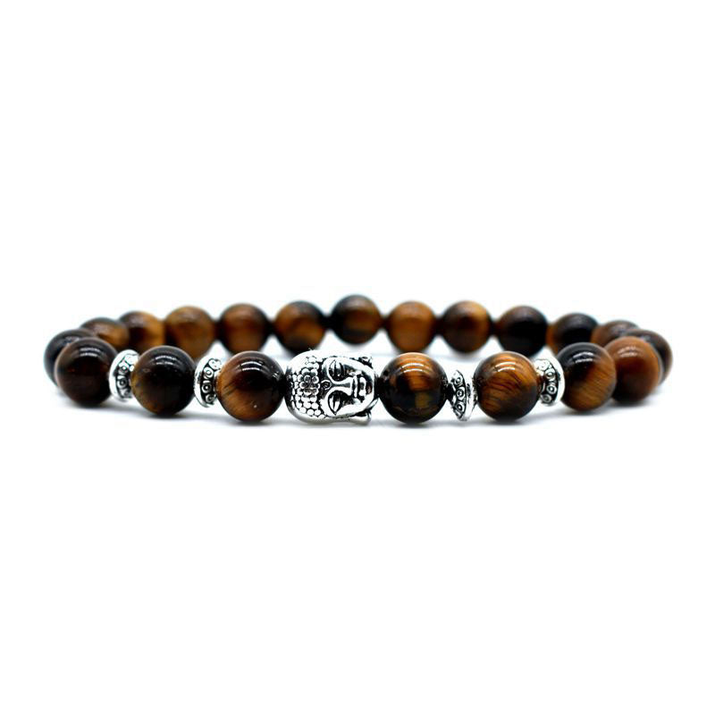 Buddha Stones Amethist Liefdes- en Armband - Tijgeroog - image 15