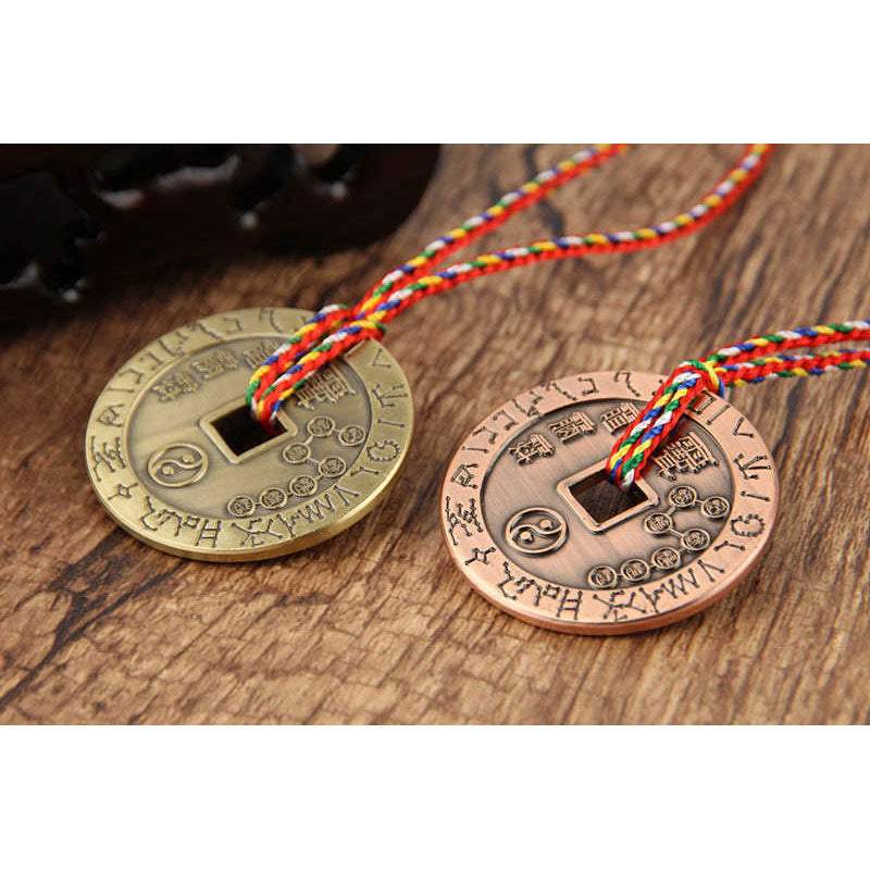 Buddha Stones Taoïstisch Yin Yang symbool beschermende hanger decoratie amulet - image 11