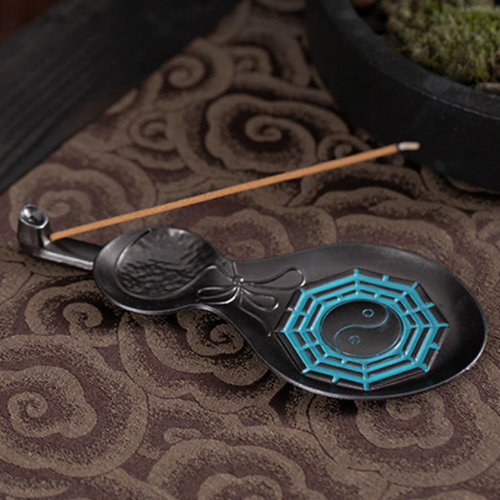 Kalebas Yin Yang Bagua Koper Zegen Wierook Decoratie - image 3