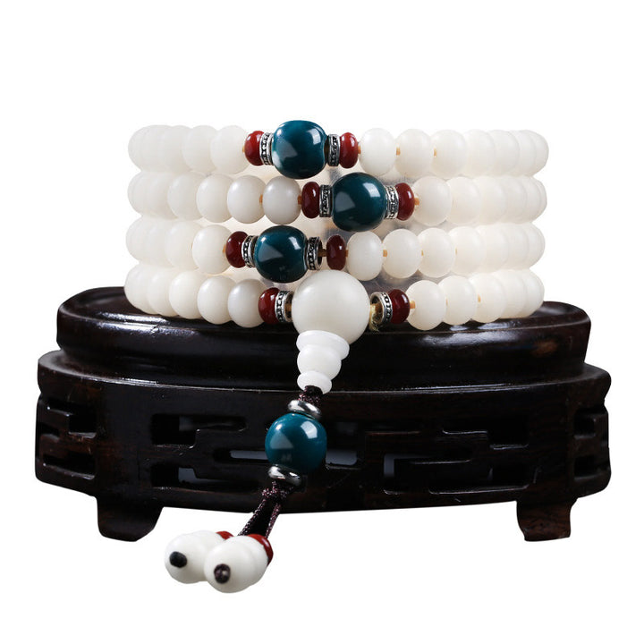 Buddha Stones Bodhi-kraaltje lotus zegen Armband - image 3