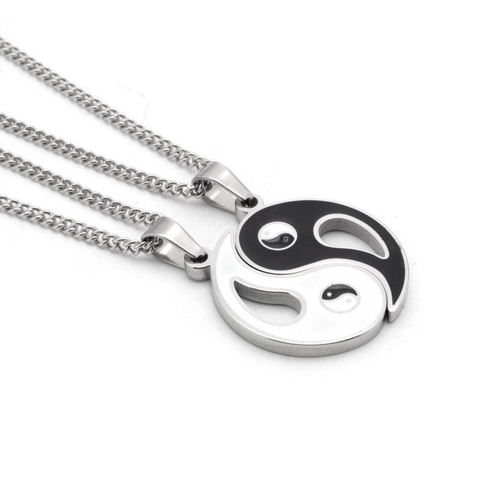 2 stuks Yin Yang hanger Ketting - image 1