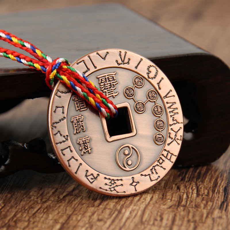 Buddha Stones Taoïstisch Yin Yang symbool beschermende hanger decoratie amulet - image 0