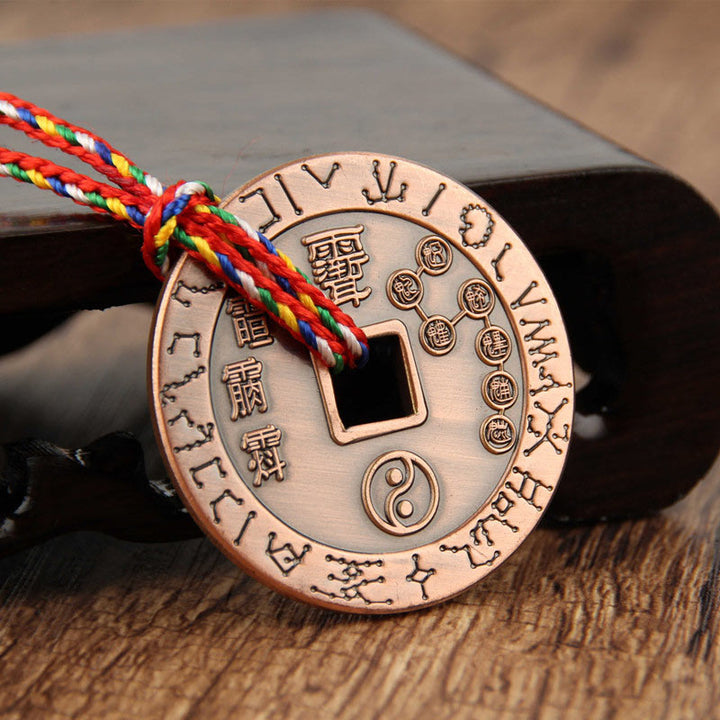 Buddha Stones Taoïstisch Yin Yang symbool beschermende hanger decoratie amulet - image 0