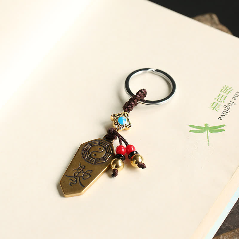 Feng Shui Bagua Yin Yang balans vrede sleutelhanger - image 3