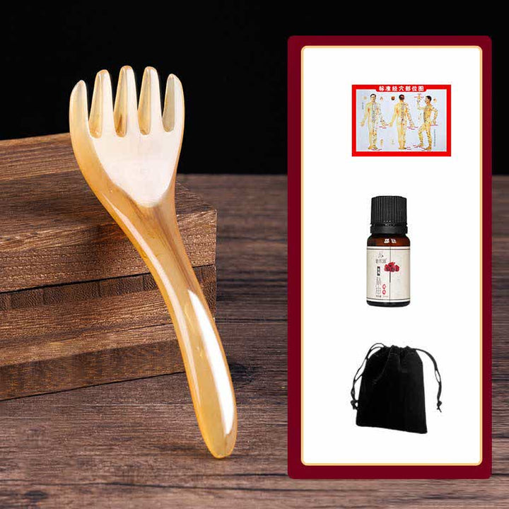 Hars Gua Sha Massage Kam Gereedschap Set - image 15