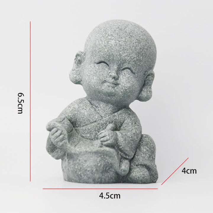 Buddha Stones Meditatie, gebed, monnik, Boeddhabeeld, sereniteit, huisdecoratie - image 10