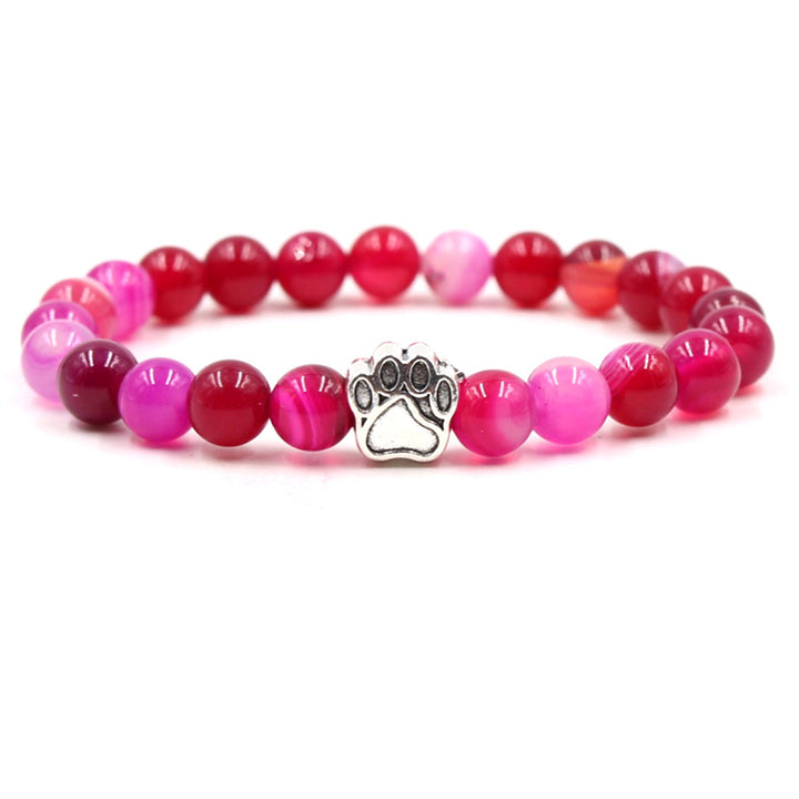 Indiase agaat groene agaat hondenpoot positieve kalmerende Armband - Rode agaat (zelfvertrouwen ♥ rust) - image 18