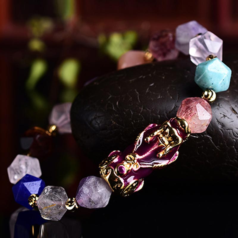 Feng Shui PiXiu Amethist Armband - image 2