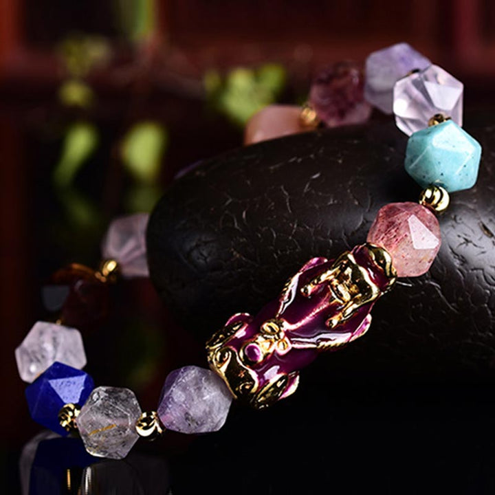 Feng Shui PiXiu Amethist Armband - image 2
