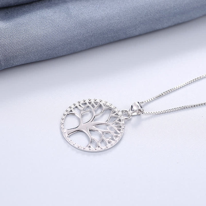 Buddha Stones De Levensboom 925 Sterling Zilveren Creatie Ketting - image 3