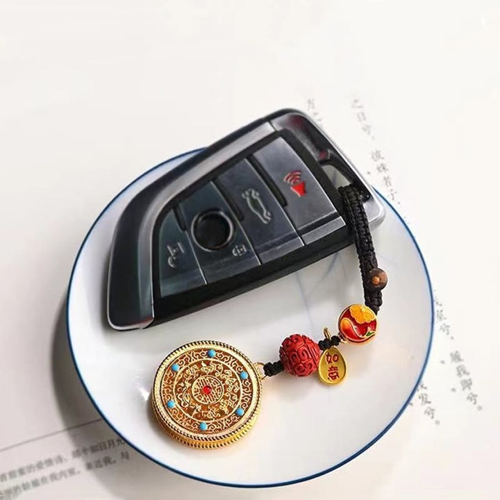 Buddha Stones Fu Karakter Zegen Ruyi Charm Sleutelhanger - image 14