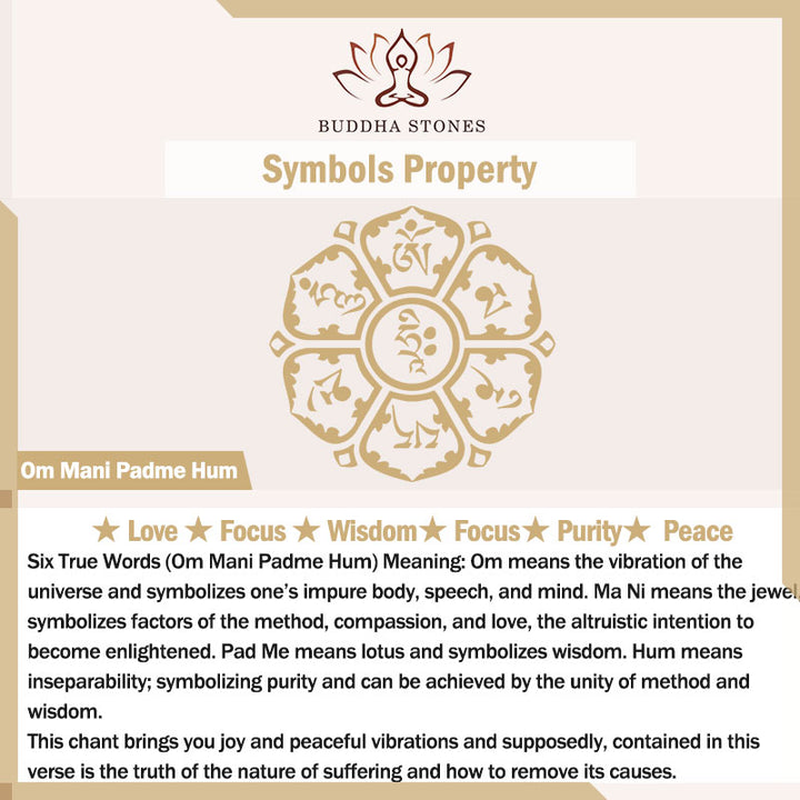 Buddha Stones Tibetaans Om Mani Padme Hum gegraveerd amulet dubbele Armband - image 16