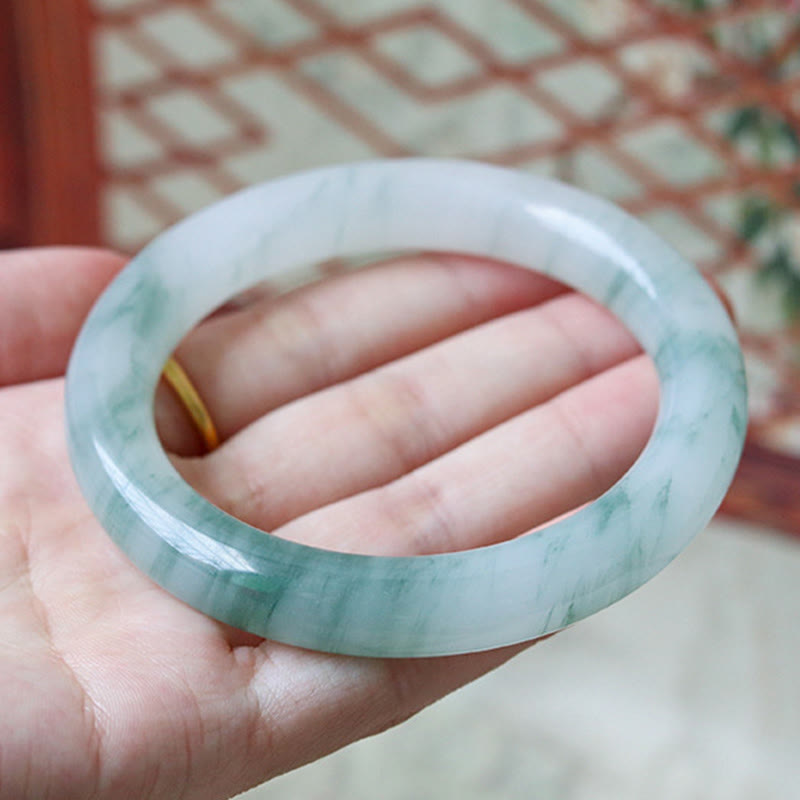 Buddha Stones Natuurlijke jade geluks- en Bangle - image 9