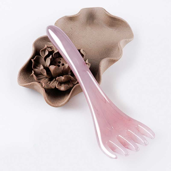 Hars Gua Sha Massage Kam Gereedschap Set - image 7