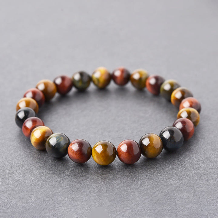 Buddha Stones Natuurlijke tijgeroog Armband voor positieve bescherming - image 6