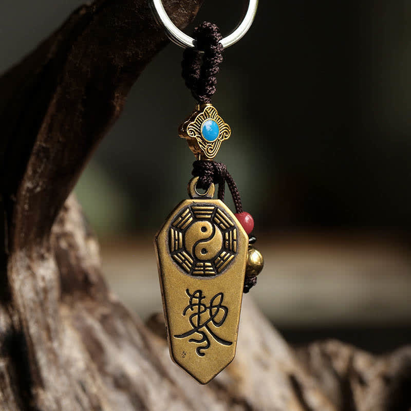 Feng Shui Bagua Yin Yang balans vrede sleutelhanger - image 1