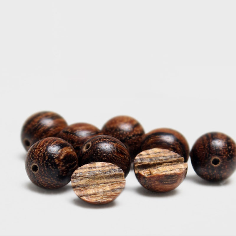Buddha Stones Armband van jade en sandelhout voor overvloed. - image 12