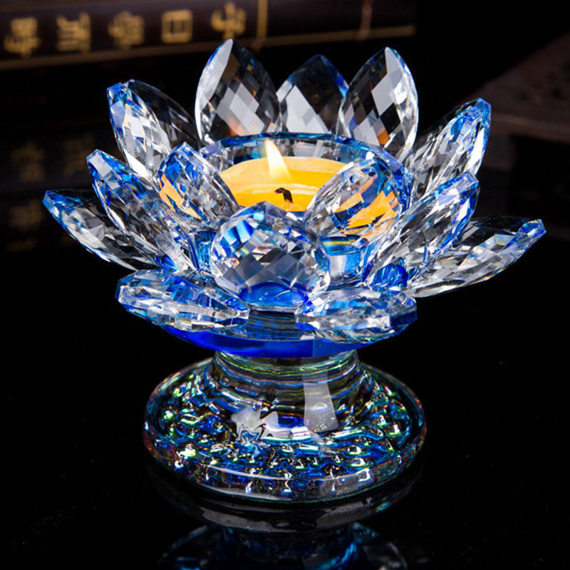Tibetaanse lotus kandelaar ornament - 7 - image 9