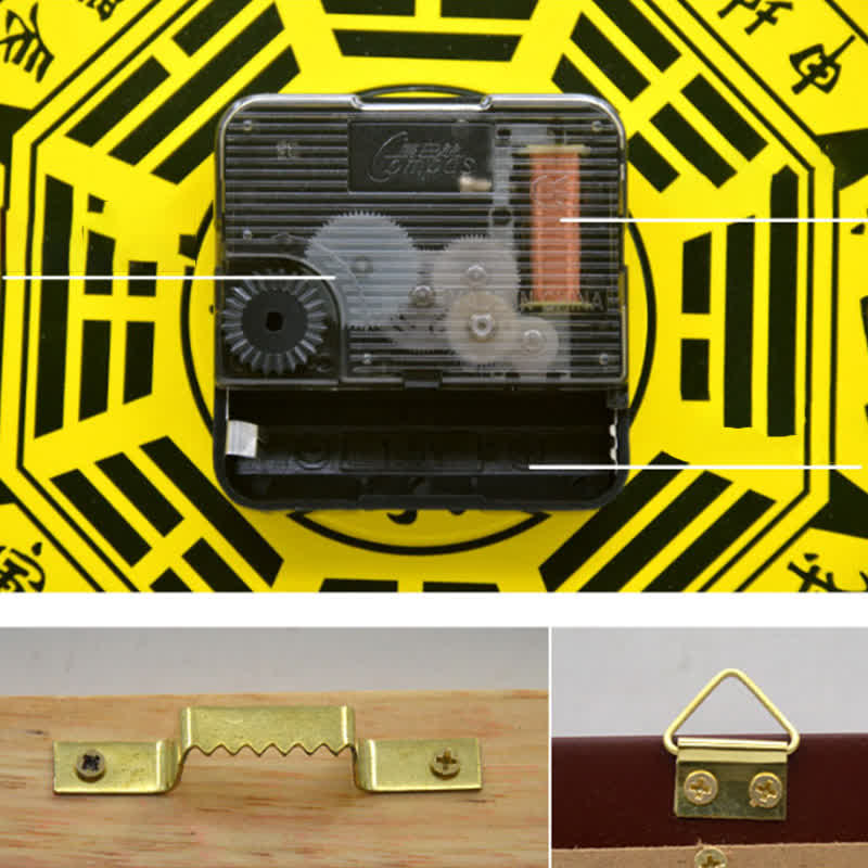 Feng Shui Bagua-kaart, energiebalanskaart, wandklok - image 24