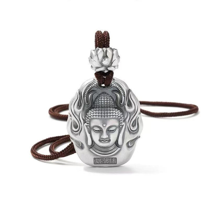 Buddha Stones Chinese dierenriem geboorte Boeddha Om Mani Padme Hum Lotus Mededogen Ketting - image 2