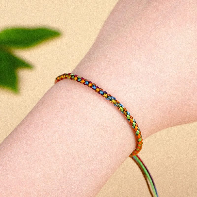 Buddha Stones "Moge al je wensen uitkomen" Armband met meerdere kleuren - image 2