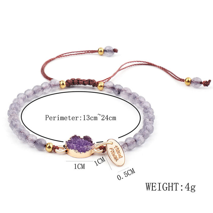 Buddha Stones Armband met natuurlijke kristallen bedeltjes - image 4