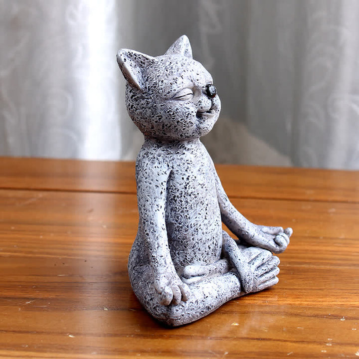 Buddha Stones Mediterende Zen Hond Kat Kikker Decoratie - image 6