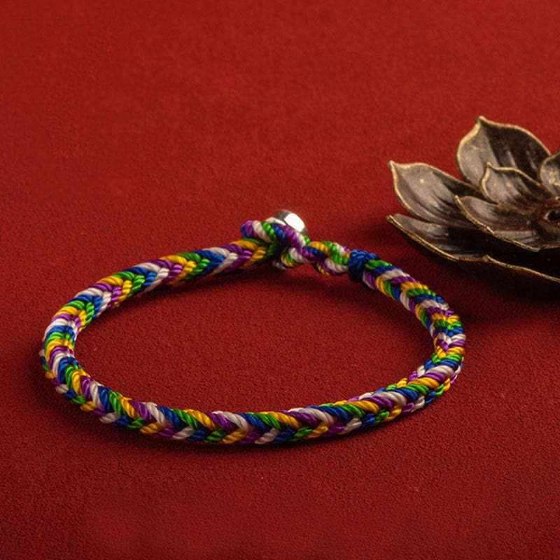 Buddha Stones "Moge alles je meezitten" Armband in verschillende kleuren - 19 cm - 925 Zilveren gesp - image 7