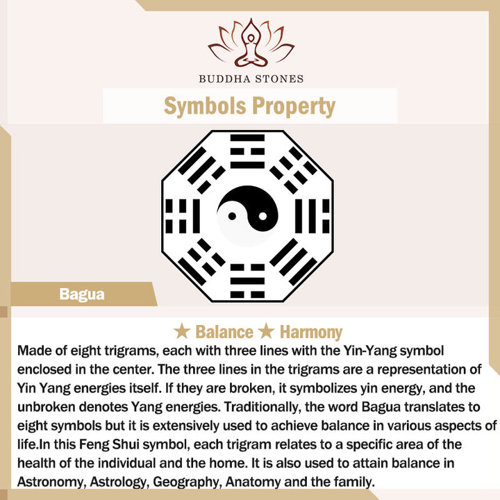 Buddha Stones Authentieke Shungiet Yin Yang Bagua Ketting - image 7