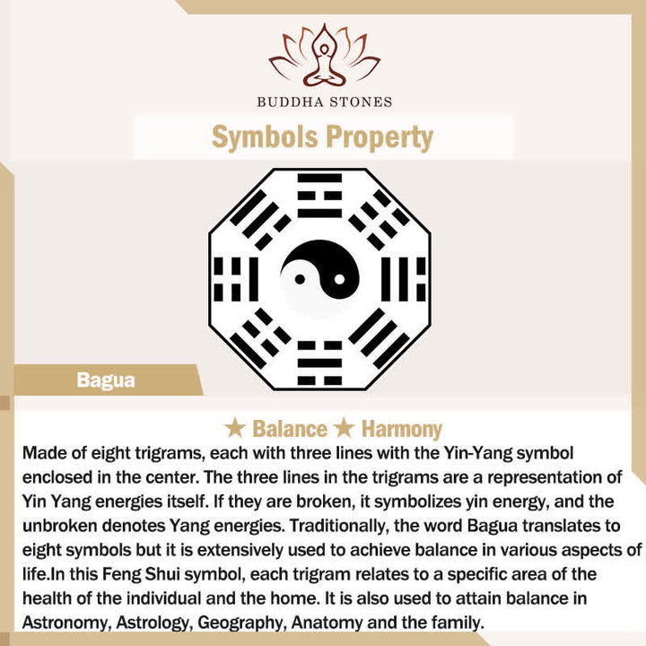 Feng Shui Bagua Yin Yang balans vrede sleutelhanger - image 9
