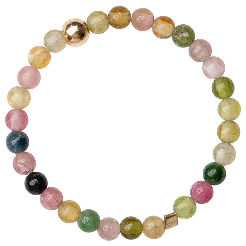 Buddha Stones Natuurlijke toermalijn Ring met positieve liefdesboodschap - image 11