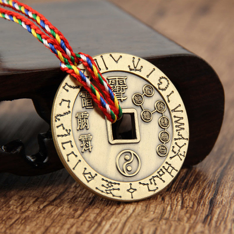 Buddha Stones Taoïstisch Yin Yang symbool beschermende hanger decoratie amulet - image 2