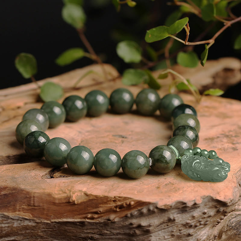 Tibetaanse jade PiXiu Armband - image 3