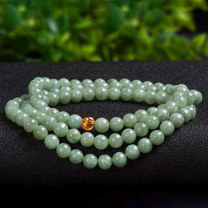 Armband van jade met 108 kralen (Mala). - image 5